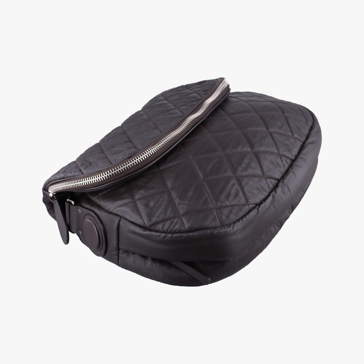 Pre-owned Chanel Coco Cocoon Brown Nylon A66507 shoulderbag | stylenewstar