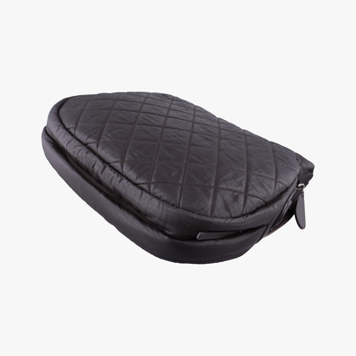 Pre-owned Chanel Coco Cocoon Brown Nylon A66507 shoulderbag | stylenewstar