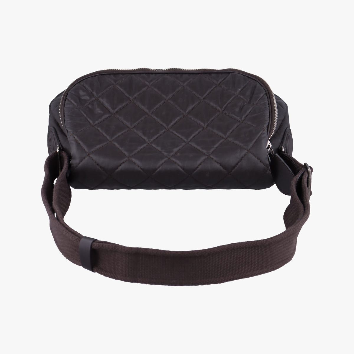 Pre-owned Chanel Coco Cocoon Brown Nylon A66507 shoulderbag | stylenewstar