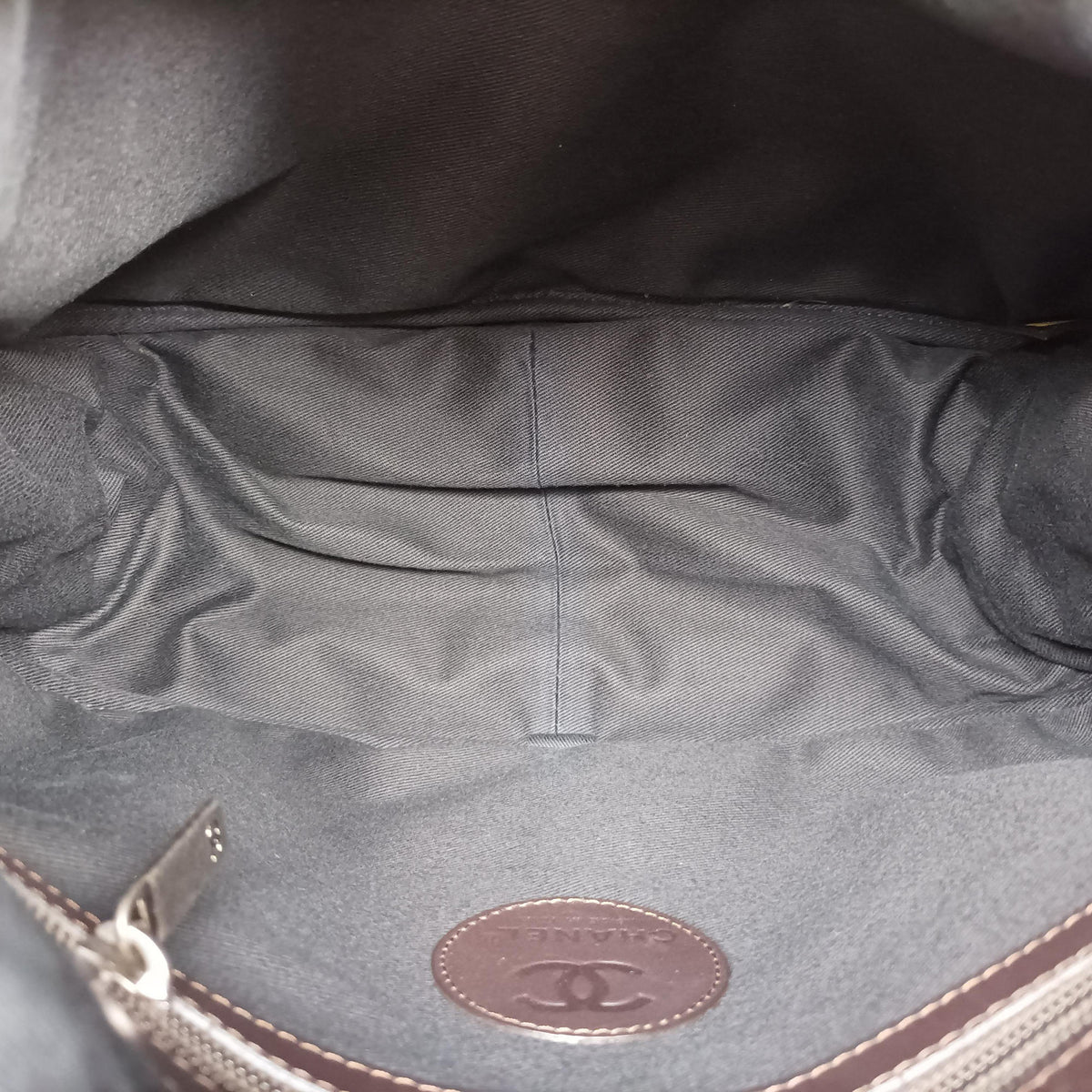 Pre-owned Chanel Coco Cocoon Brown Nylon A66507 shoulderbag | stylenewstar