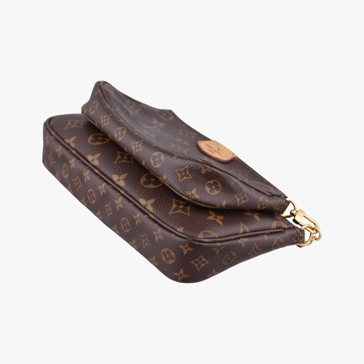 Secondhand Louis Vuitton Multi Pochette Accessoir brown×khaki Monogram Canvas M44813 shoulderbag | stylenewstar