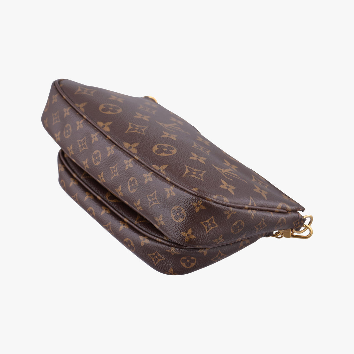 Secondhand Louis Vuitton Multi Pochette Accessoir brown×khaki Monogram Canvas M44813 shoulderbag | stylenewstar