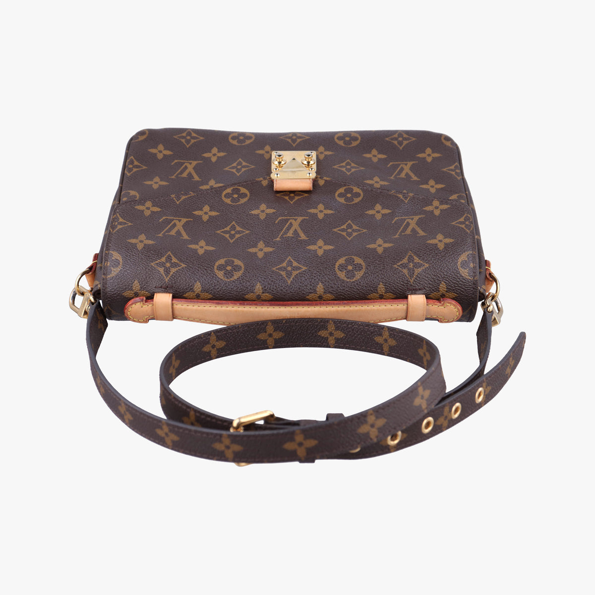 Secondhand Louis Vuitton Pochette Metis MM Brown Monogram Canvas M44875 shoulderbag | stylenewstar