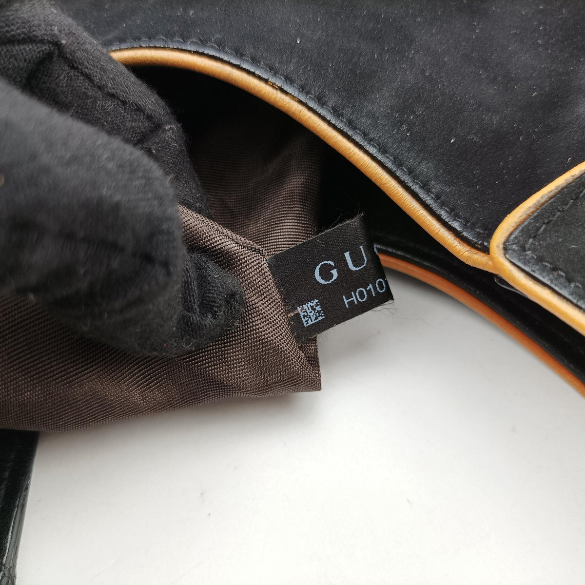 Vintage Gucci Jackie Flora Hobo Black Suede 277520 shoulderbag | stylenewstar
