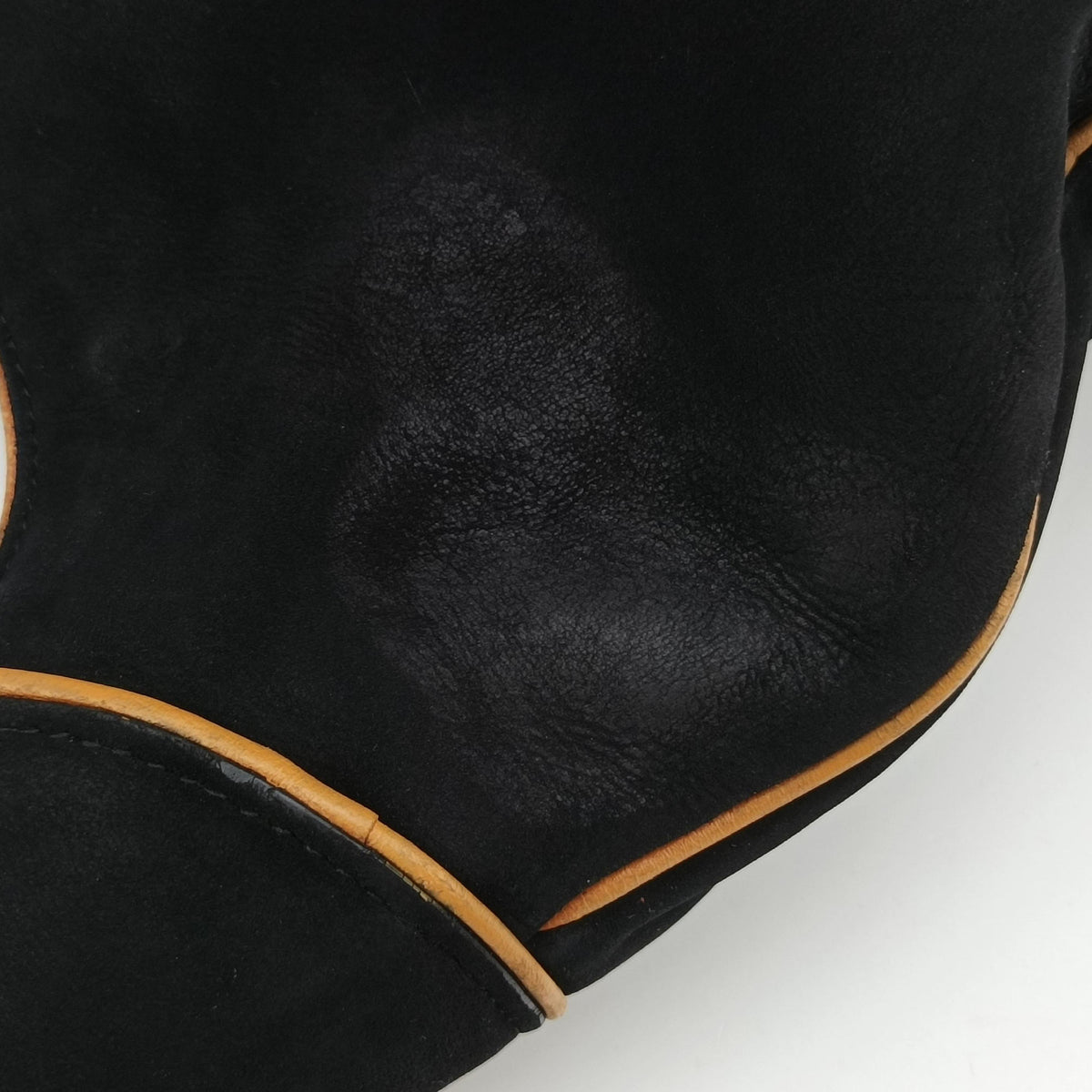 Vintage Gucci Jackie Flora Hobo Black Suede 277520 shoulderbag | stylenewstar