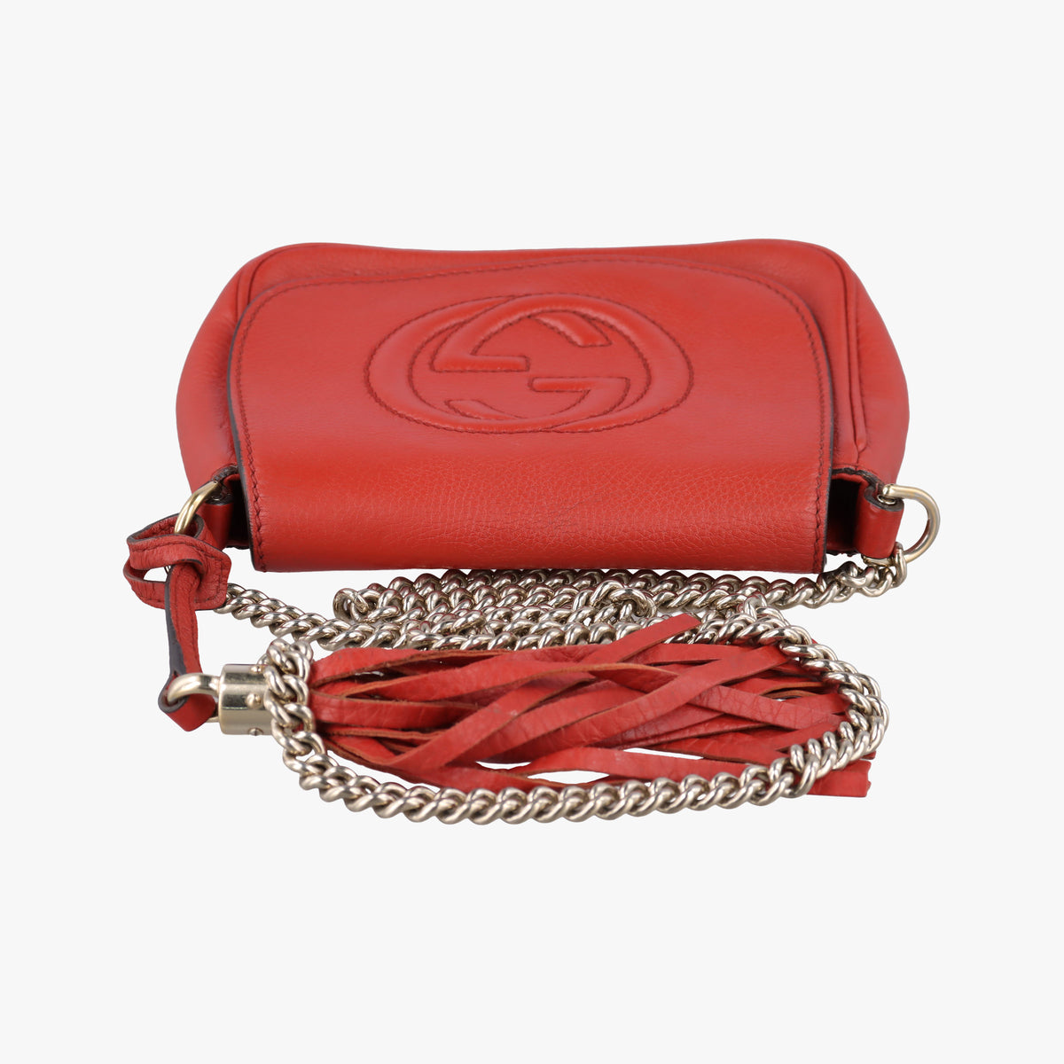 Secondhand Gucci Soho Orange Leather 323190 shoulderbag | stylenewstar