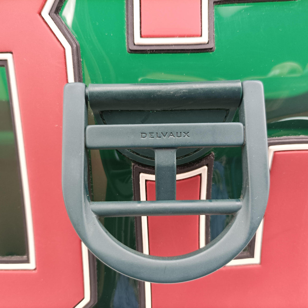 Pre-owned Delvaux The Hero Brillant Green PVC (Vinyl Chloride) × Rubber  shoulderbag | stylenewstar