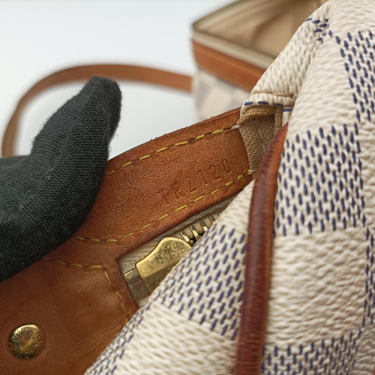 Vintage Louis Vuitton STRESA PM Azur Damier Canvas N42220 shoulderbag | stylenewstar