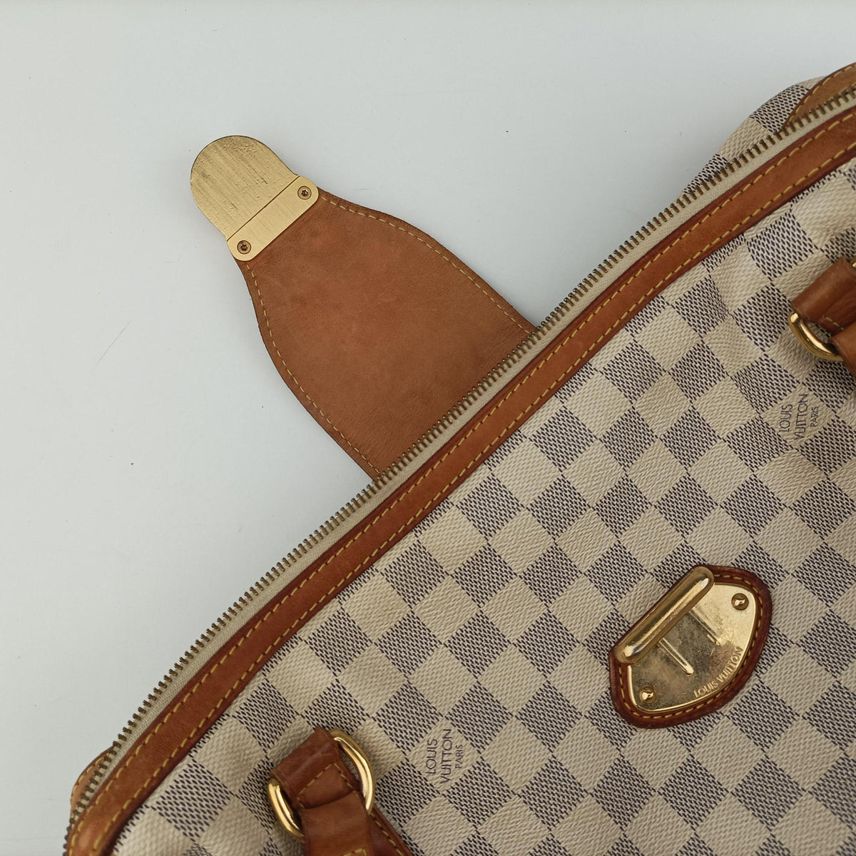 Vintage Louis Vuitton STRESA PM Azur Damier Canvas N42220 shoulderbag | stylenewstar