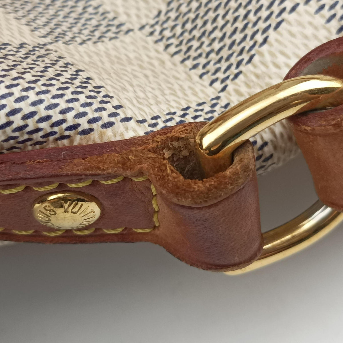Vintage Louis Vuitton STRESA PM Azur Damier Canvas N42220 shoulderbag | stylenewstar
