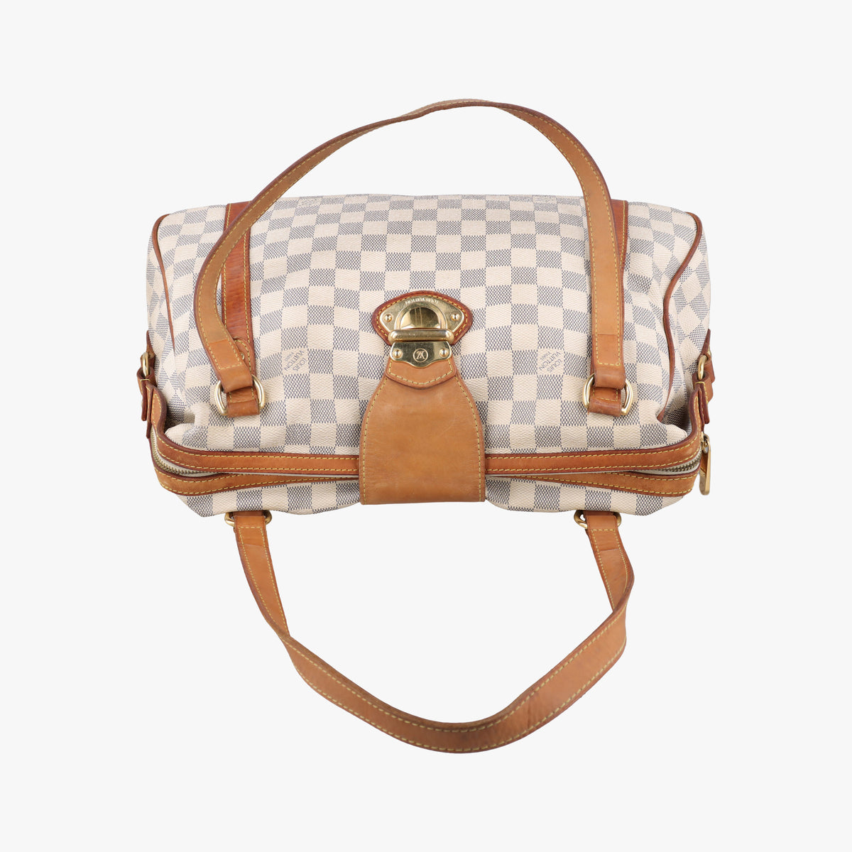 Vintage Louis Vuitton STRESA PM Azur Damier Canvas N42220 shoulderbag | stylenewstar