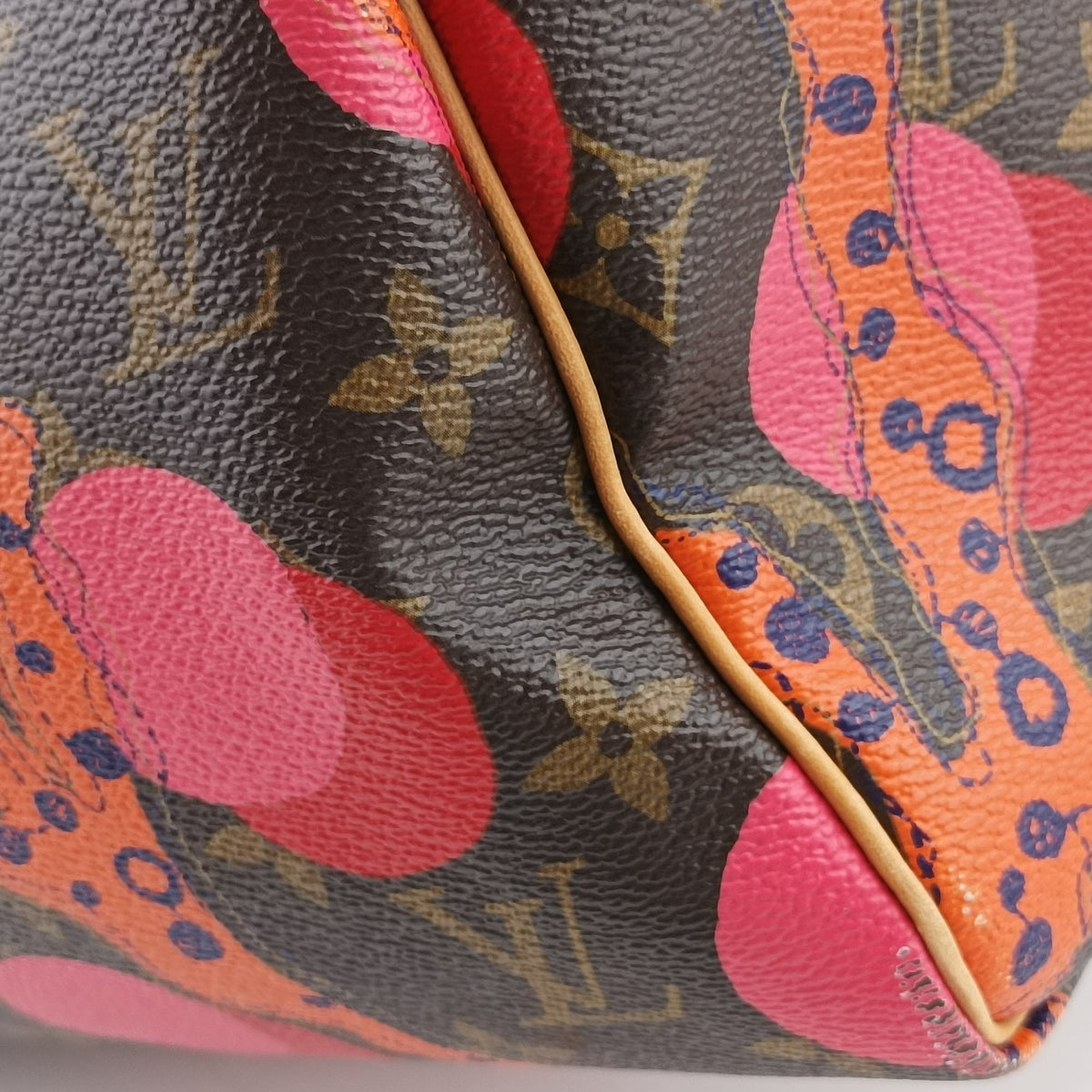 Pre-owned Louis Vuitton SPEEDY 30 Brown×Multicolor Monogram Ramage M41527 handbag | stylenewstar