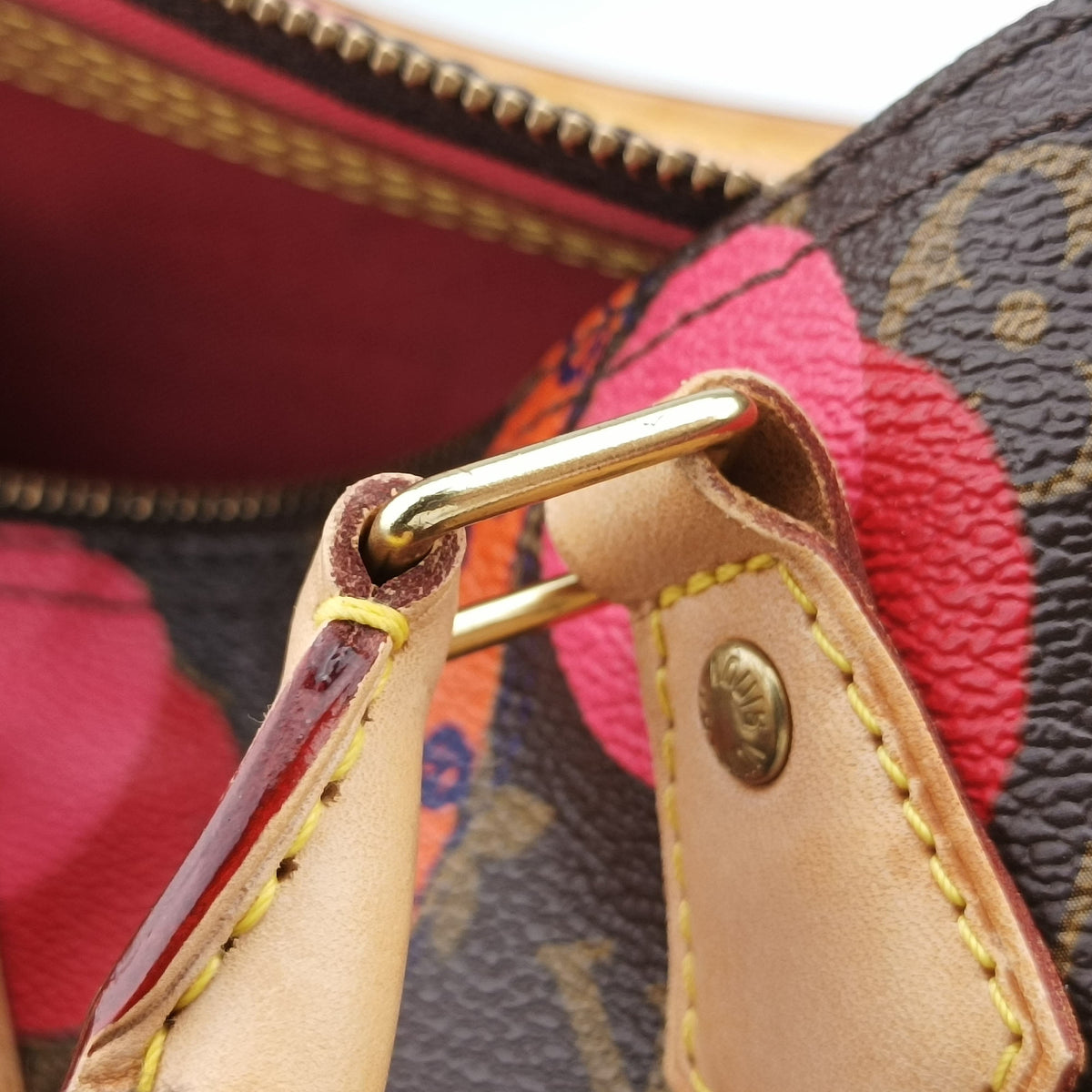 Pre-owned Louis Vuitton SPEEDY 30 Brown×Multicolor Monogram Ramage M41527 handbag | stylenewstar