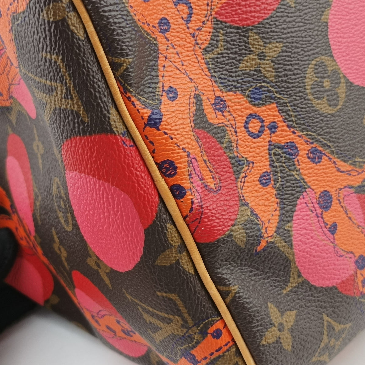 Pre-owned Louis Vuitton SPEEDY 30 Brown×Multicolor Monogram Ramage M41527 handbag | stylenewstar