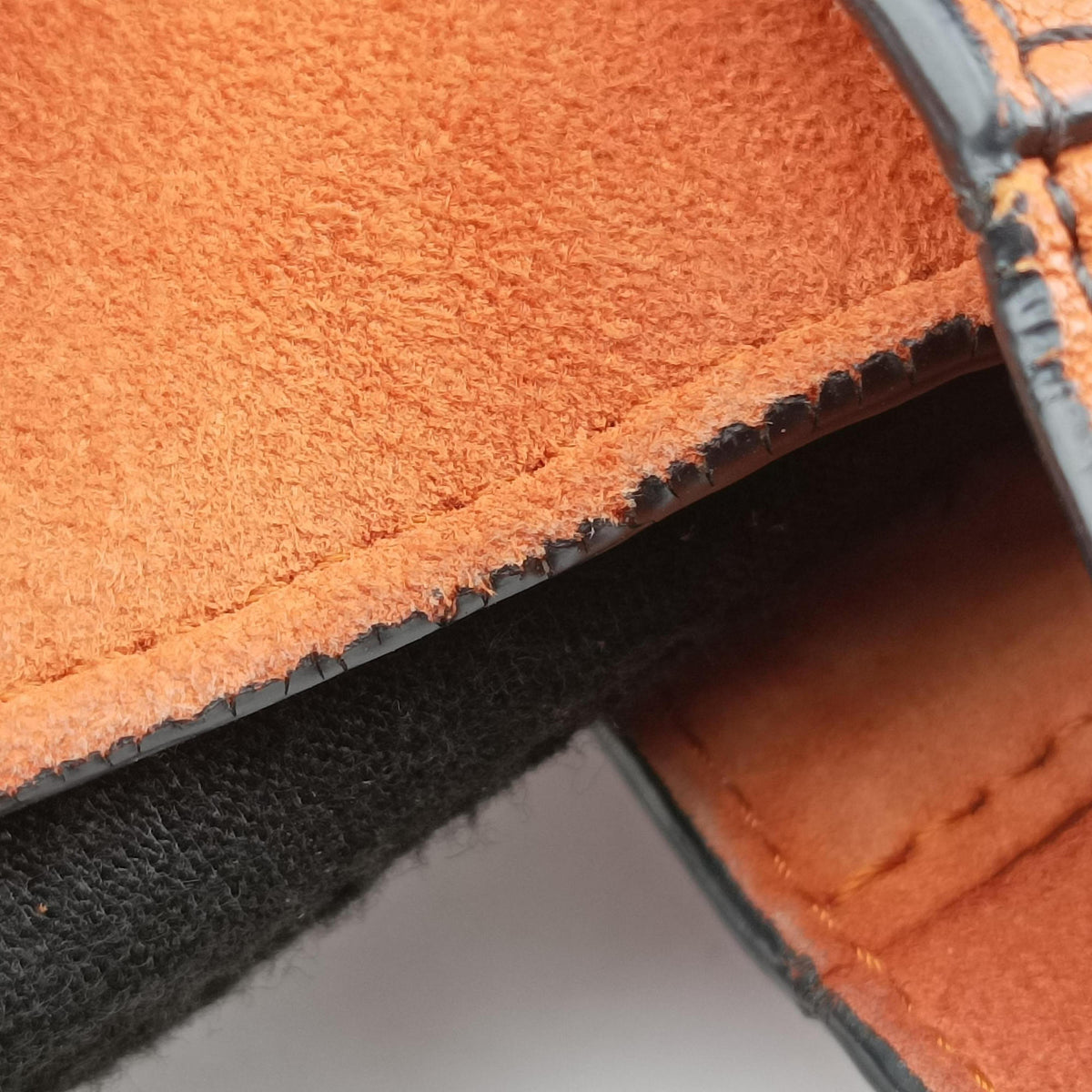 Vintage Christian Dior Lady Dior Orange Leather  shoulderbag | stylenewstar