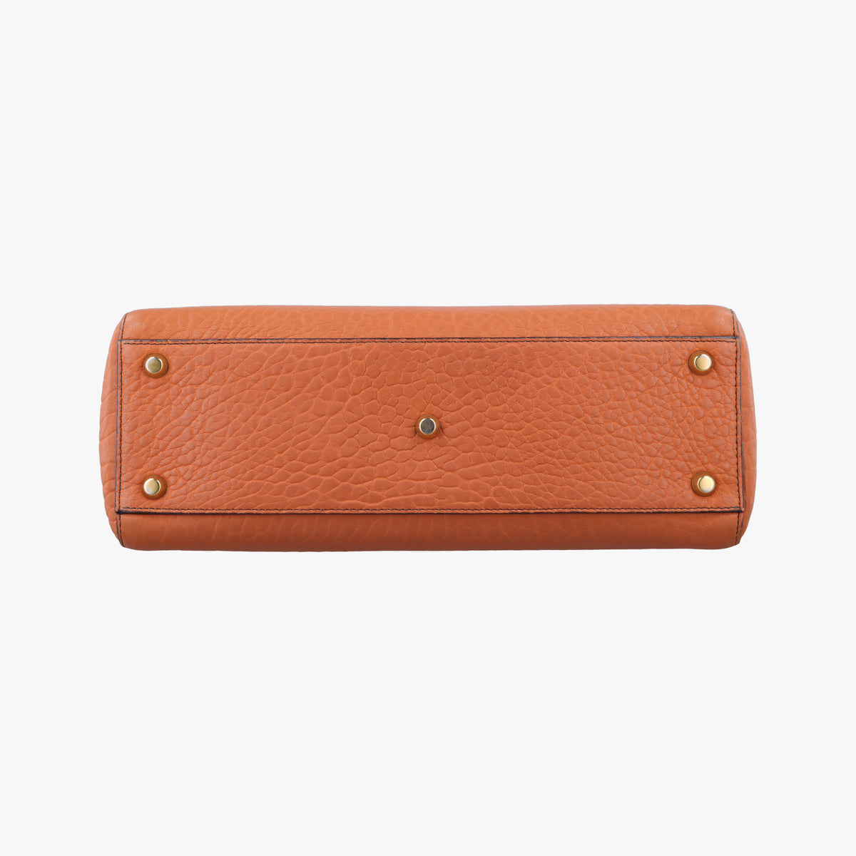 Vintage Christian Dior Lady Dior Orange Leather  shoulderbag | stylenewstar
