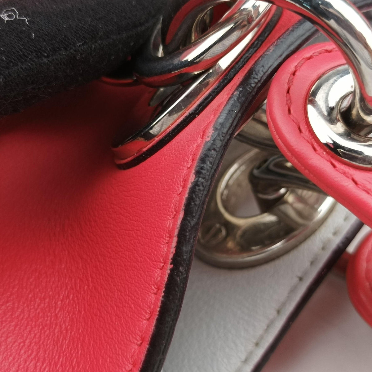 Secondhand Christian Dior Diorissimo Pink Leather  shoulderbag | stylenewstar