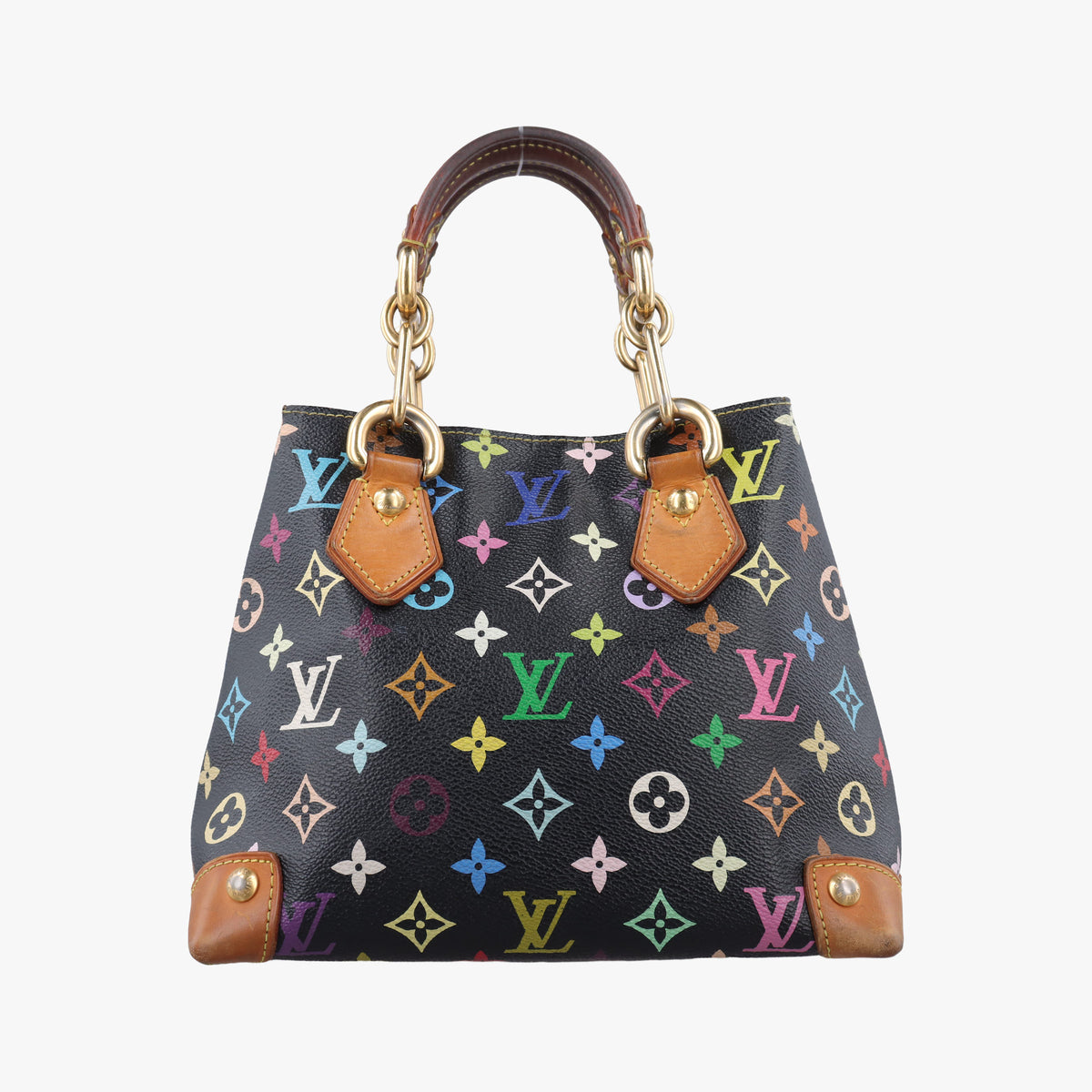 Secondhand Louis Vuitton AUDRA Noir Monogram Multicolor M40048 handbag | stylenewstar