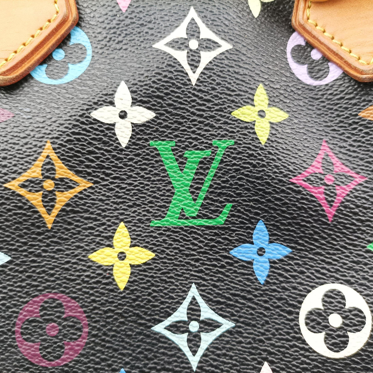 Secondhand Louis Vuitton AUDRA Noir Monogram Multicolor M40048 handbag | stylenewstar