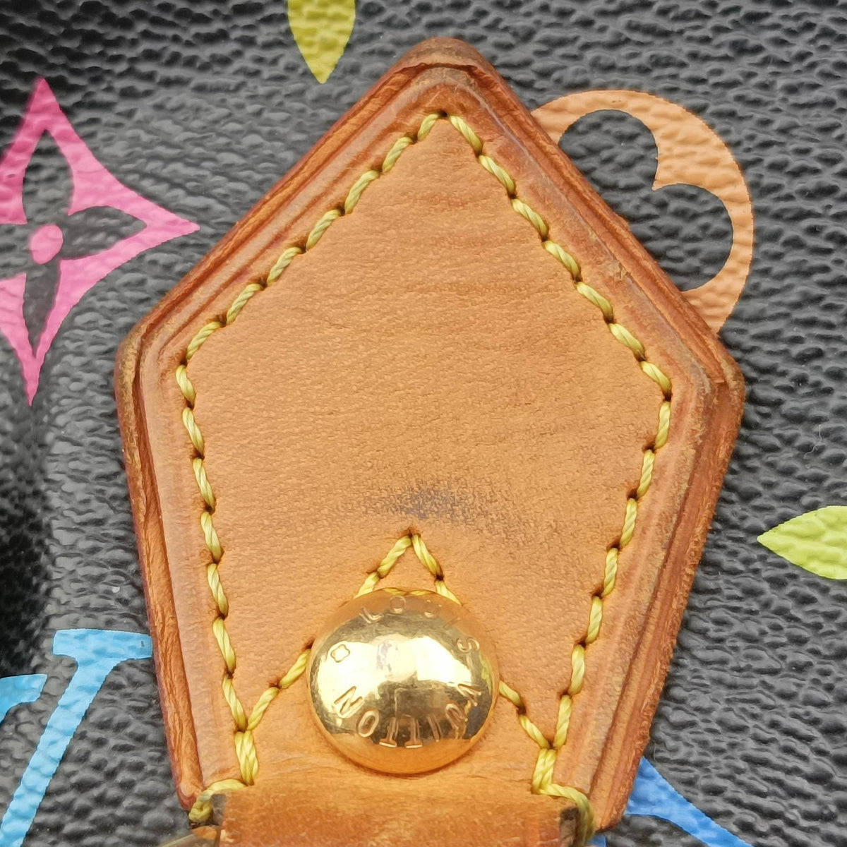 Secondhand Louis Vuitton AUDRA Noir Monogram Multicolor M40048 handbag | stylenewstar