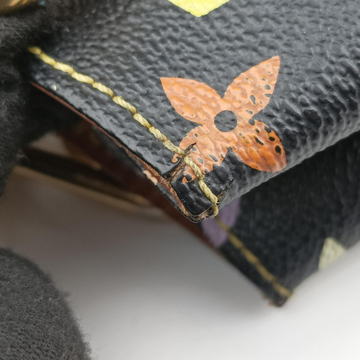 Secondhand Louis Vuitton AUDRA Noir Monogram Multicolor M40048 handbag | stylenewstar