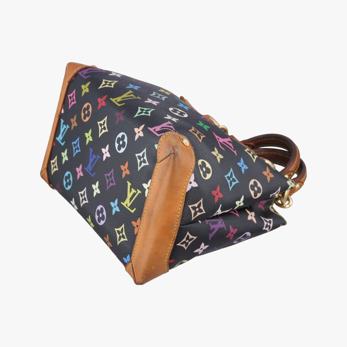 Secondhand Louis Vuitton AUDRA Noir Monogram Multicolor M40048 handbag | stylenewstar