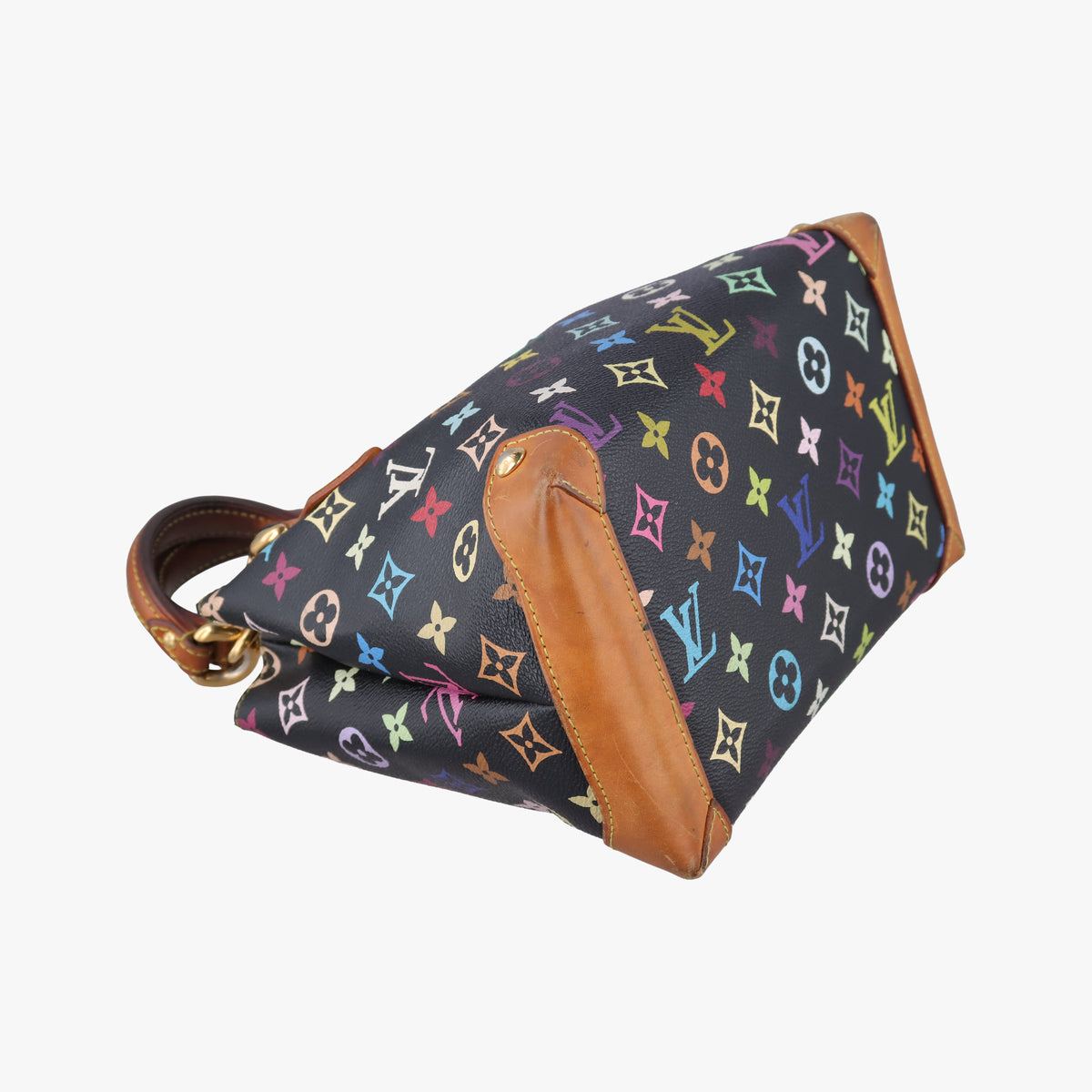 Secondhand Louis Vuitton AUDRA Noir Monogram Multicolor M40048 handbag | stylenewstar