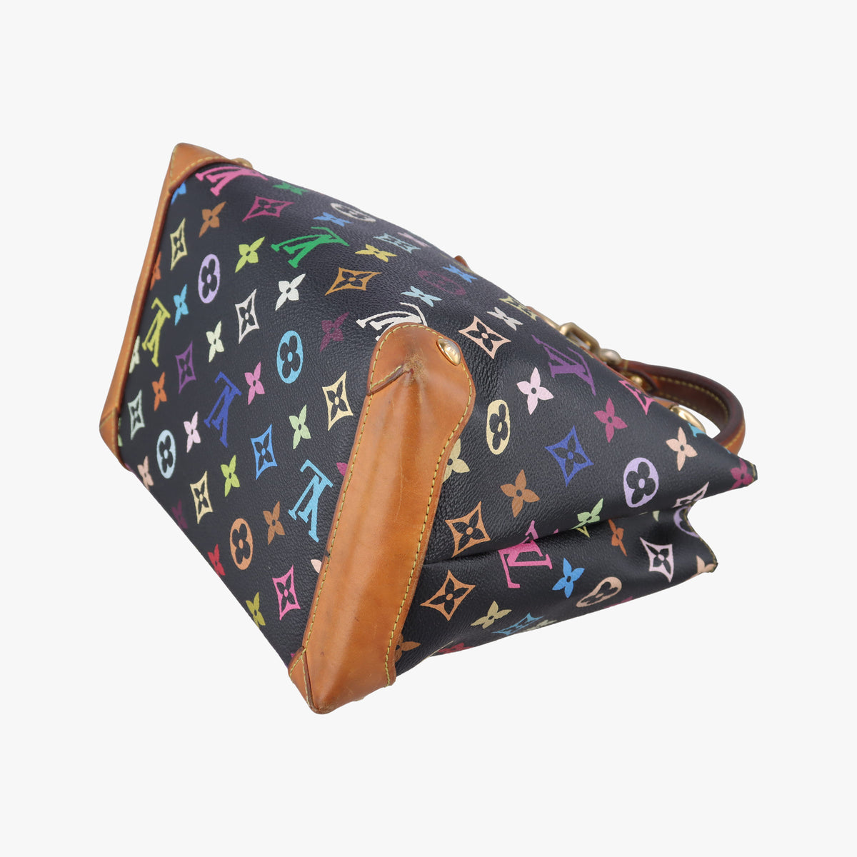 Secondhand Louis Vuitton AUDRA Noir Monogram Multicolor M40048 handbag | stylenewstar