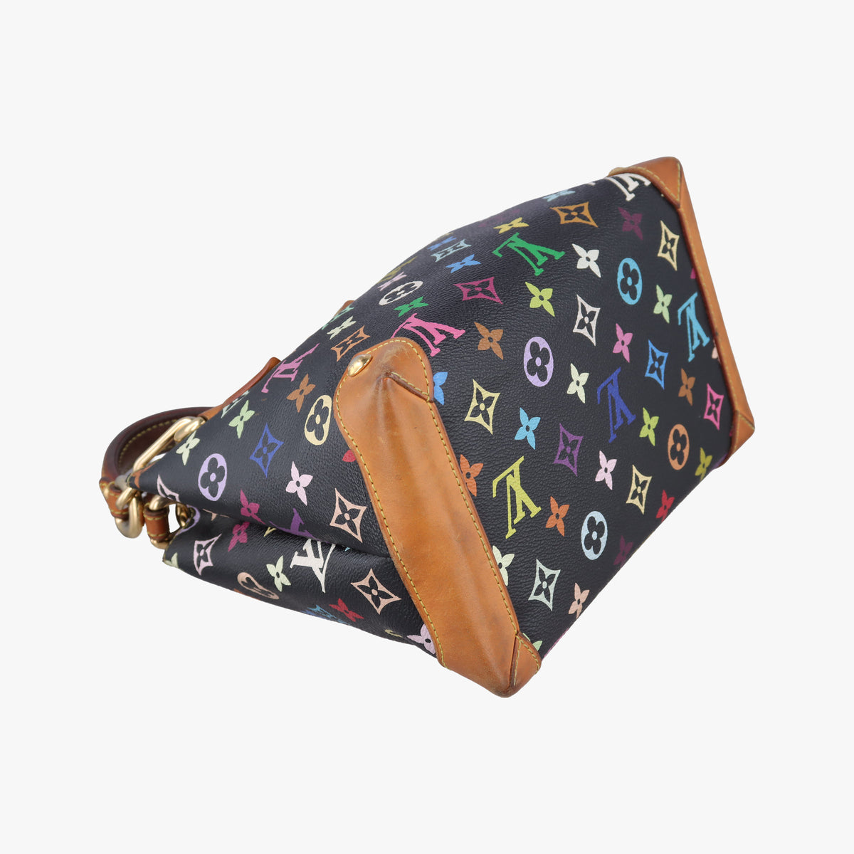 Secondhand Louis Vuitton AUDRA Noir Monogram Multicolor M40048 handbag | stylenewstar