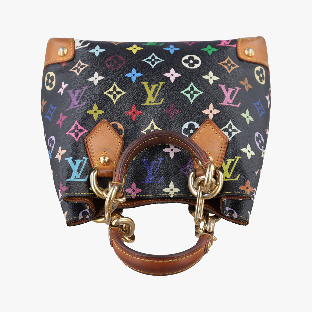 Secondhand Louis Vuitton AUDRA Noir Monogram Multicolor M40048 handbag | stylenewstar