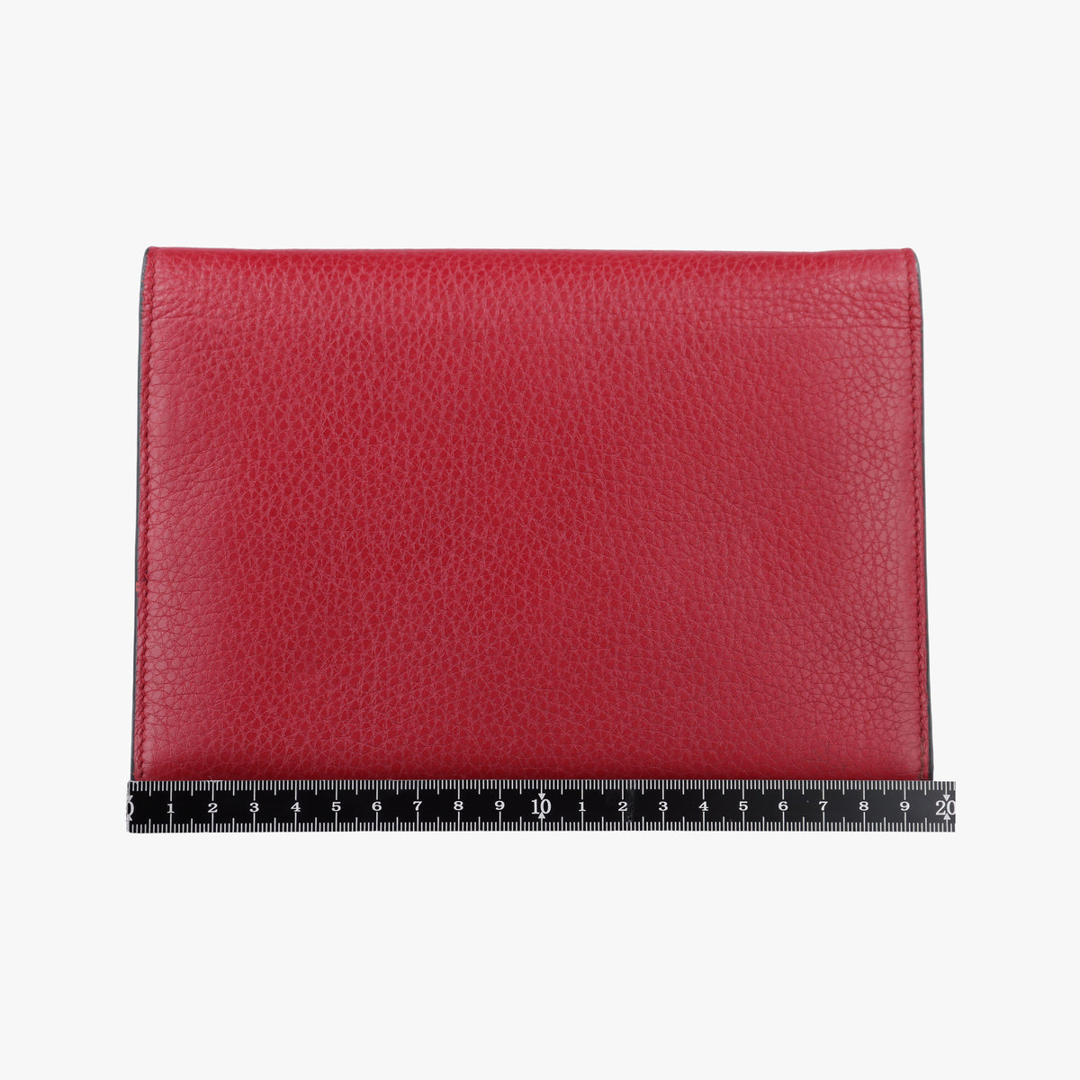 Pre-owned Gucci GG Marmont Red Leather 401232 shoulderbag | stylenewstar