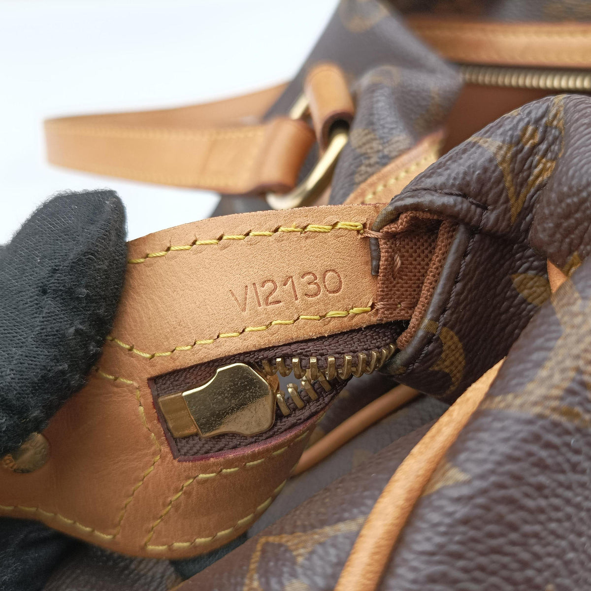 Secondhand Louis Vuitton STRESA PM brown Monogram Canvas M51186 shoulderbag | stylenewstar