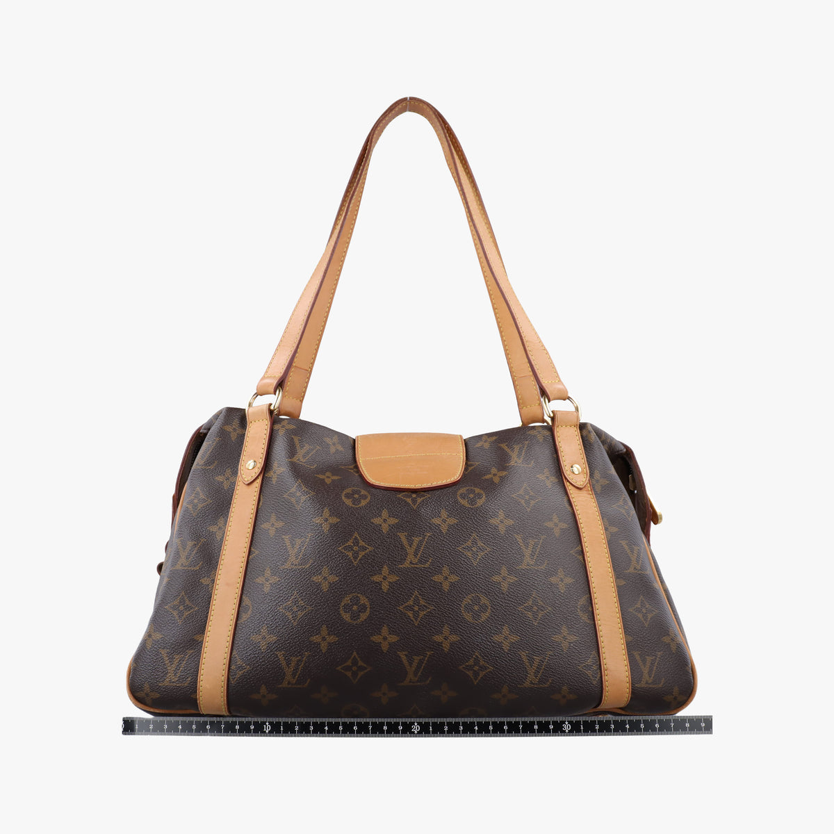 Secondhand Louis Vuitton STRESA PM brown Monogram Canvas M51186 shoulderbag | stylenewstar