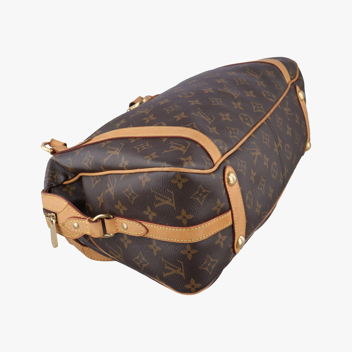 Secondhand Louis Vuitton STRESA PM brown Monogram Canvas M51186 shoulderbag | stylenewstar
