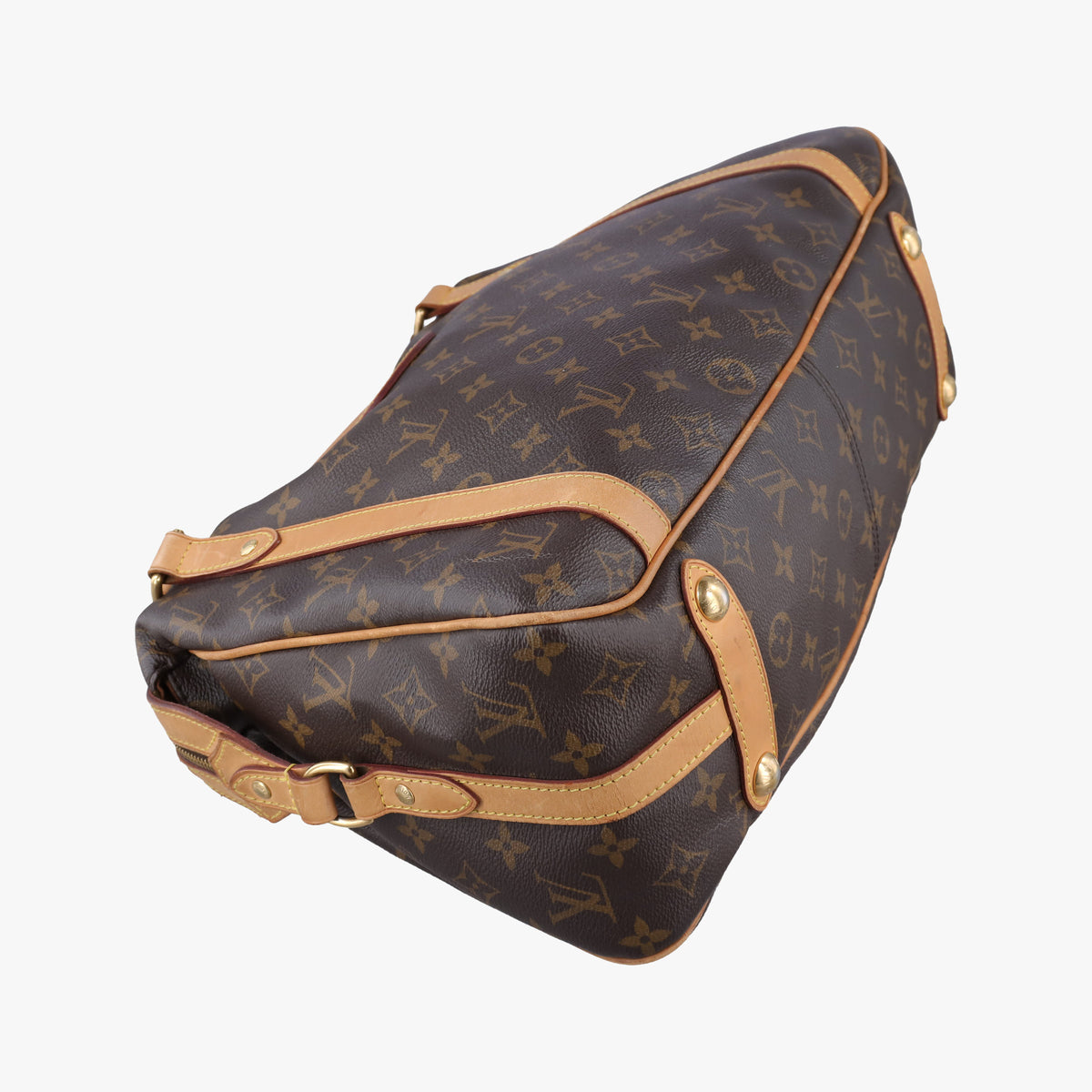 Secondhand Louis Vuitton STRESA PM brown Monogram Canvas M51186 shoulderbag | stylenewstar