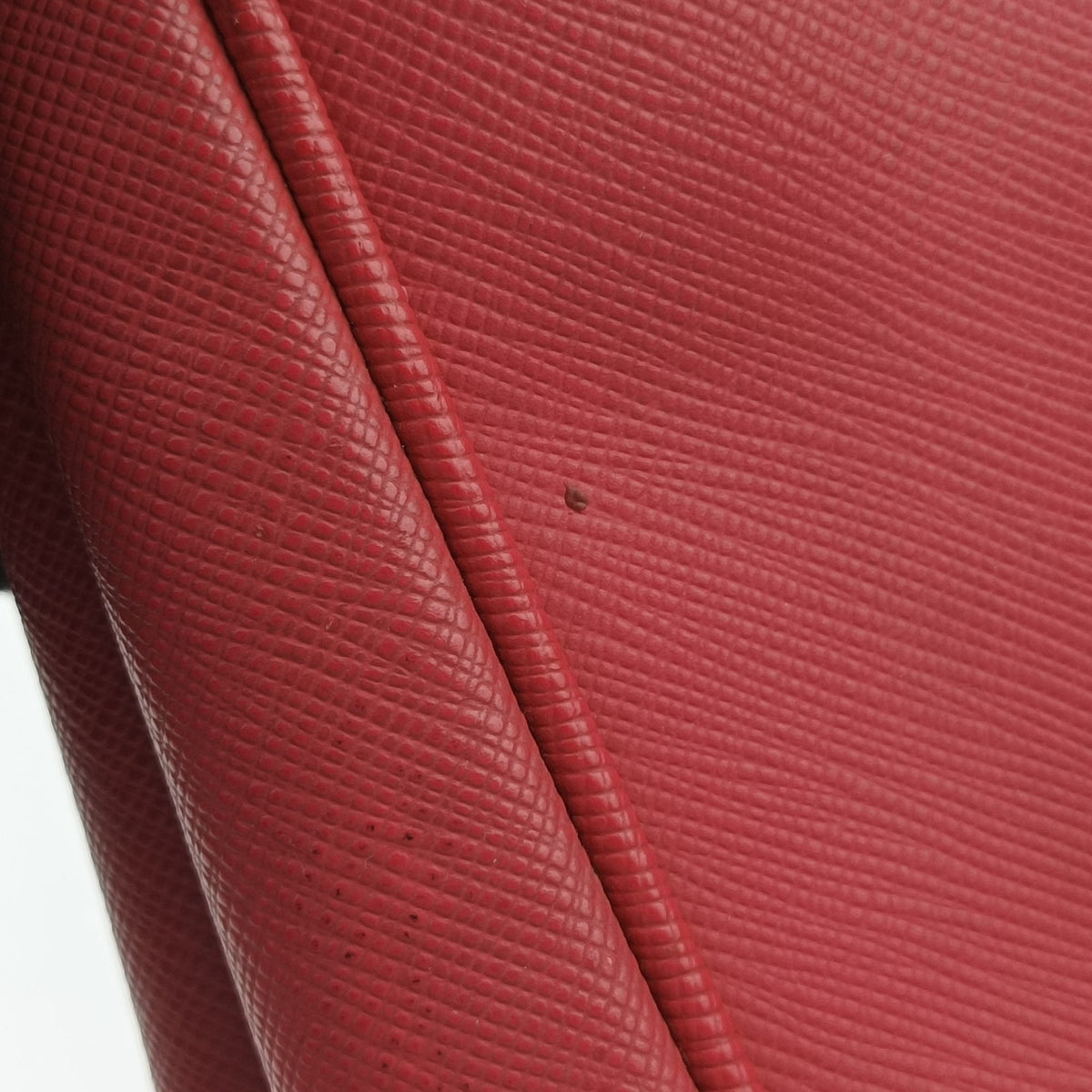 Pre-owned Prada Galleria Red SAFFIANO Leather BN1874 handbag | stylenewstar