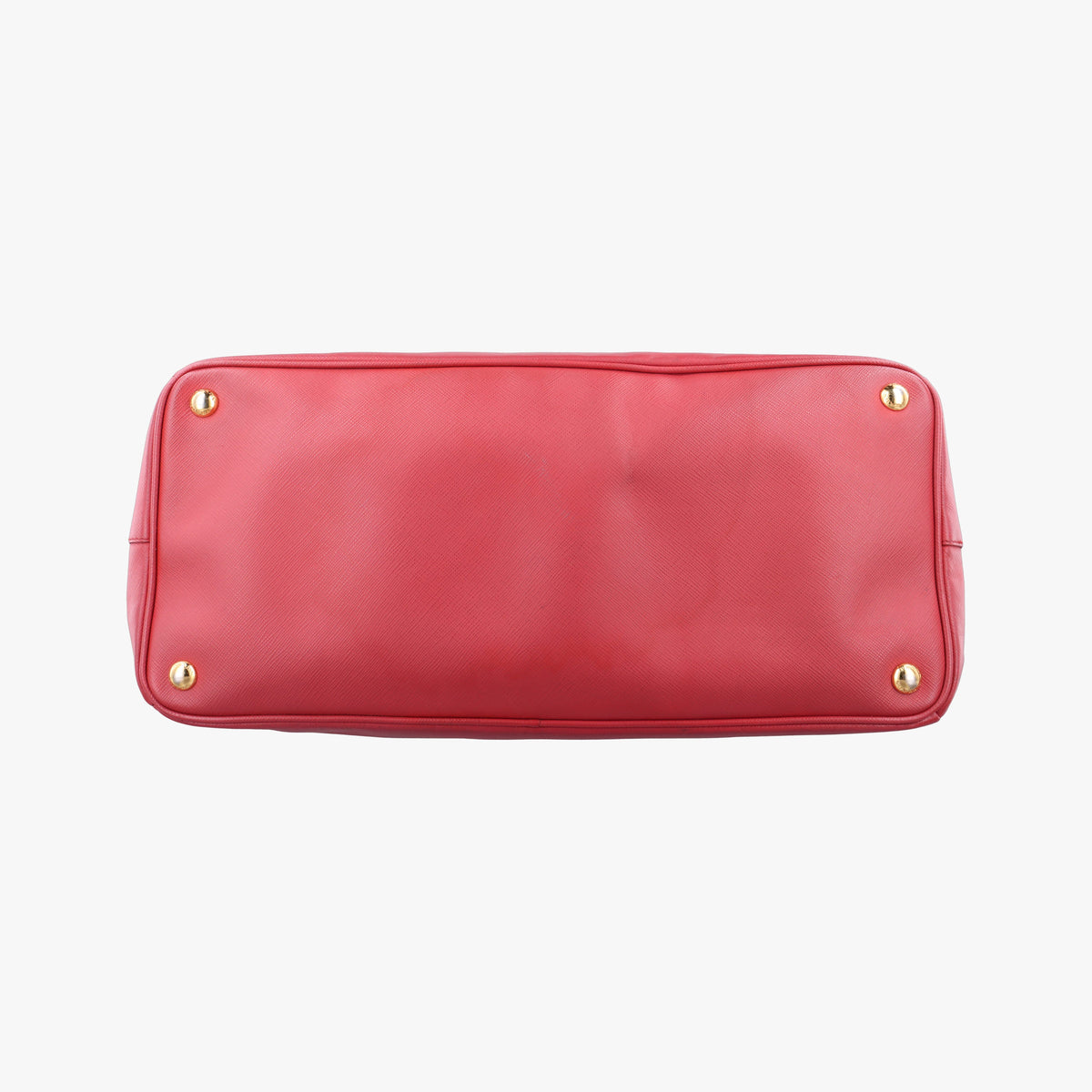 Pre-owned Prada Galleria Red SAFFIANO Leather BN1874 handbag | stylenewstar