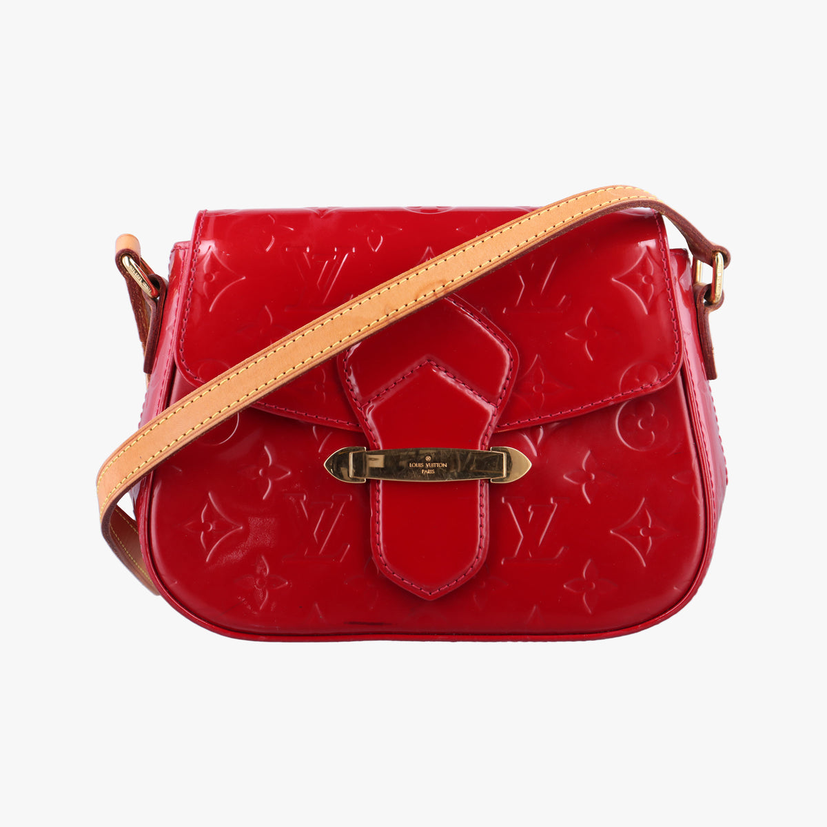 Vintage Louis Vuitton Bellflower PM Pomme d'Amour Vernis M91728 shoulderbag | stylenewstar