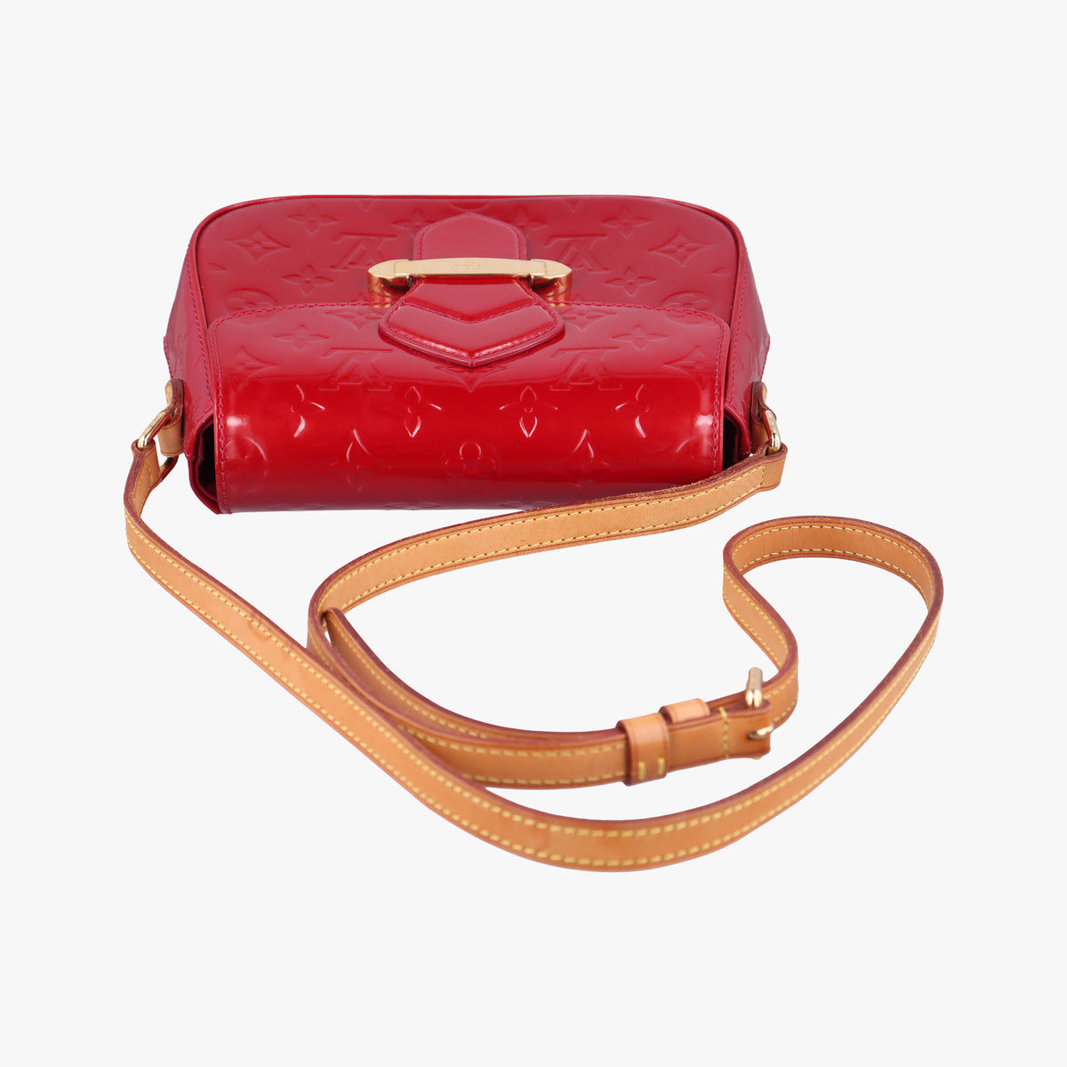 Vintage Louis Vuitton Bellflower PM Pomme d'Amour Vernis M91728 shoulderbag | stylenewstar