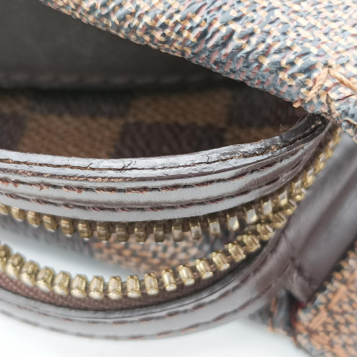 Vintage Louis Vuitton Chelsea EBENE Damier Canvas N51119 handbag | stylenewstar