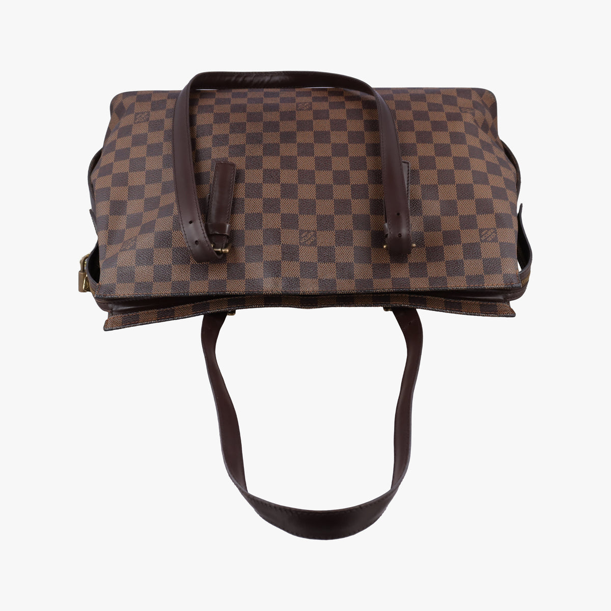 Vintage Louis Vuitton Chelsea EBENE Damier Canvas N51119 handbag | stylenewstar