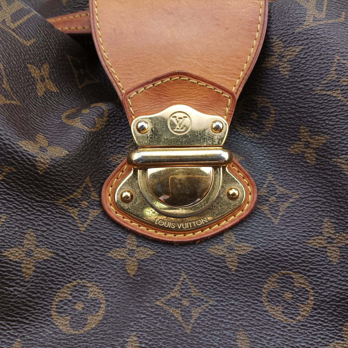 Secondhand Louis Vuitton STRESA GM brown Monogram Canvas M51188 handbag | stylenewstar