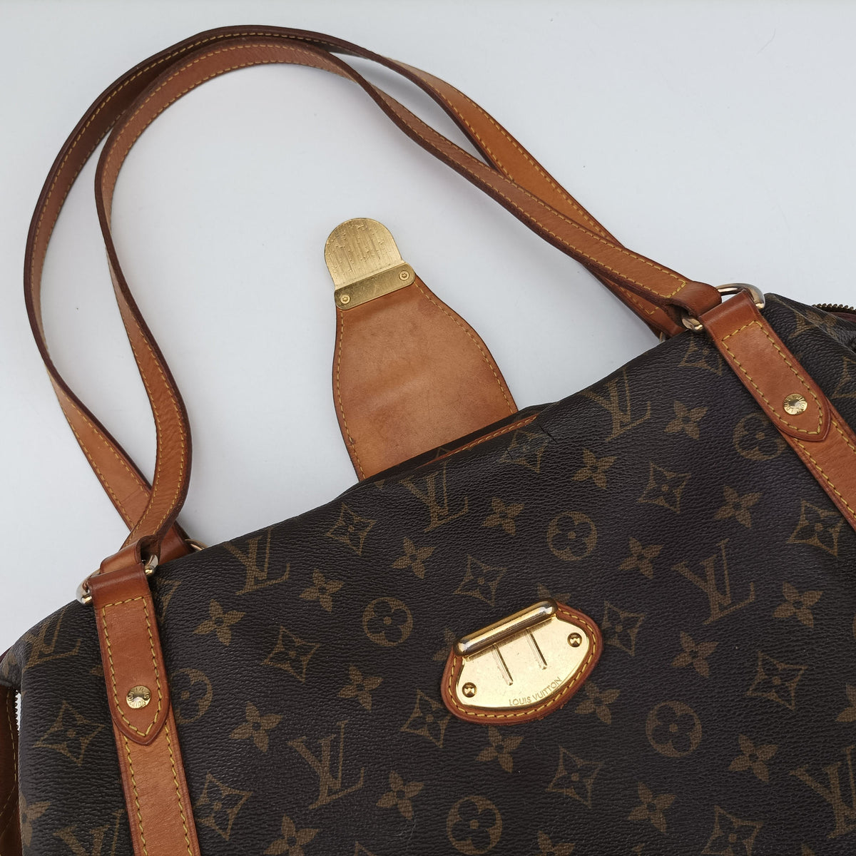 Secondhand Louis Vuitton STRESA GM brown Monogram Canvas M51188 handbag | stylenewstar