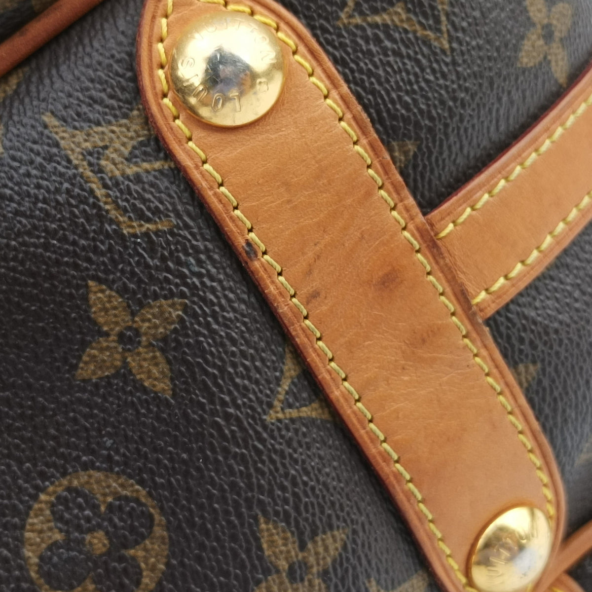 Secondhand Louis Vuitton STRESA GM brown Monogram Canvas M51188 handbag | stylenewstar
