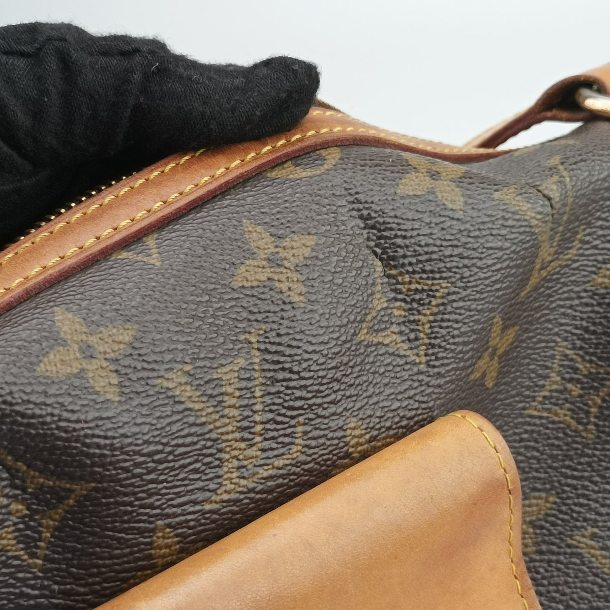 Secondhand Louis Vuitton STRESA GM brown Monogram Canvas M51188 handbag | stylenewstar