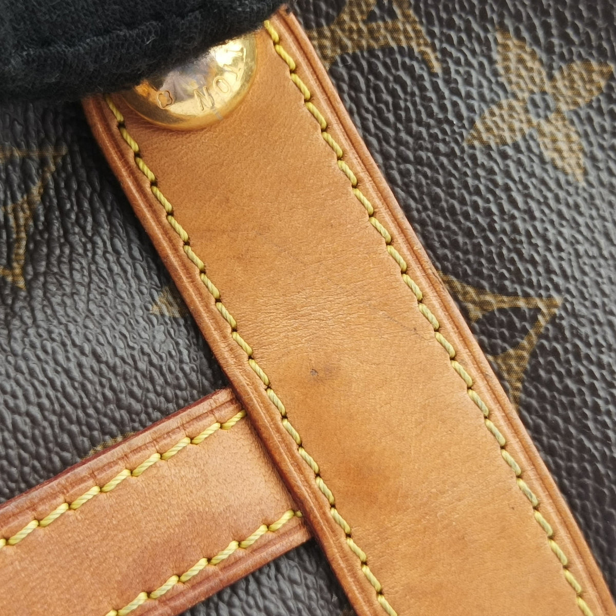 Secondhand Louis Vuitton STRESA GM brown Monogram Canvas M51188 handbag | stylenewstar