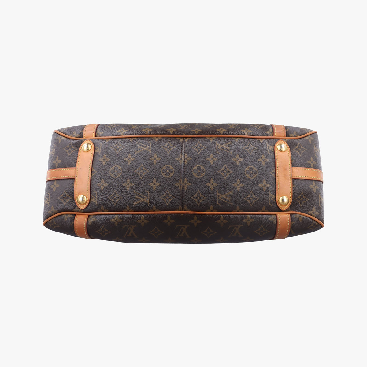 Secondhand Louis Vuitton STRESA GM brown Monogram Canvas M51188 handbag | stylenewstar