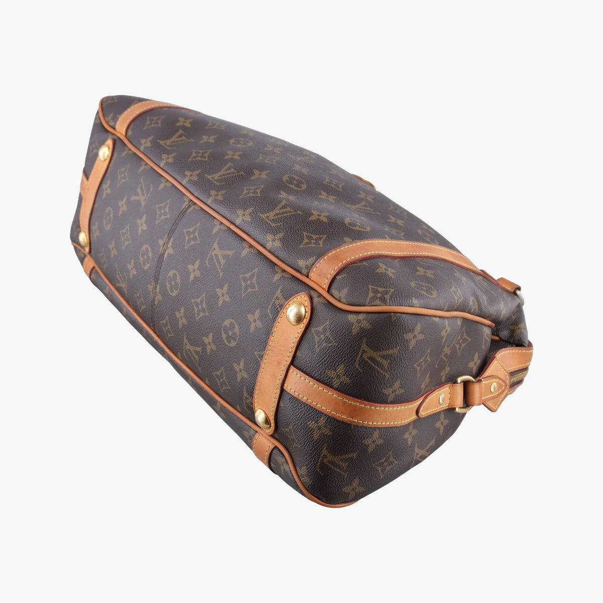 Secondhand Louis Vuitton STRESA GM brown Monogram Canvas M51188 handbag | stylenewstar