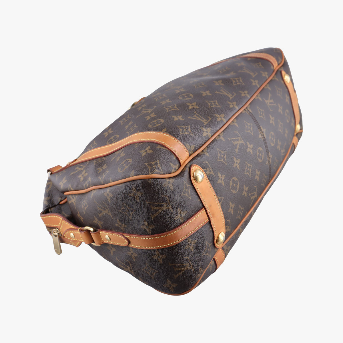 Secondhand Louis Vuitton STRESA GM brown Monogram Canvas M51188 handbag | stylenewstar