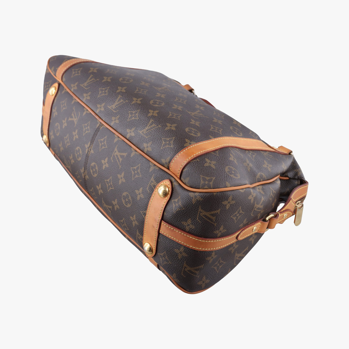 Secondhand Louis Vuitton STRESA GM brown Monogram Canvas M51188 handbag | stylenewstar